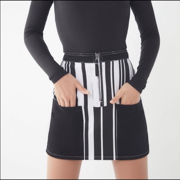 BDG Dresses & Skirts - BDG Urban Outfitters Black and White Mini Skirt